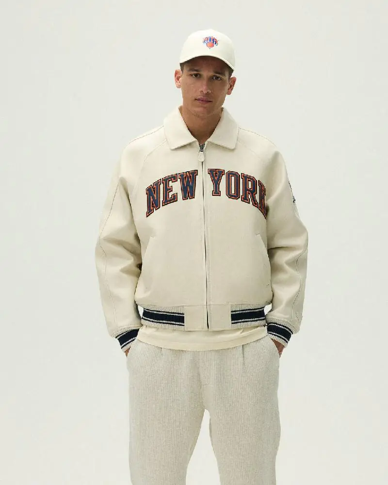Kith & Avirex For The New York Knicks Icon Jacket Kith & Avirex For The New York Knicks Icon Jacket