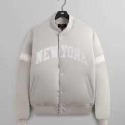 Kith For The New York Knicks Empire Satin Bomber Jacket