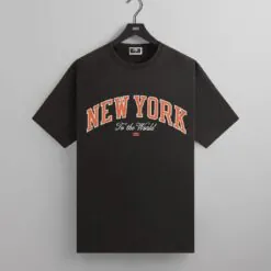 Kith For The New York Knicks New York To The World Vintage Tee