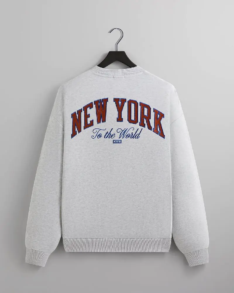 Kith for the New York Knicks Empire Vintage Nelson Crewneck