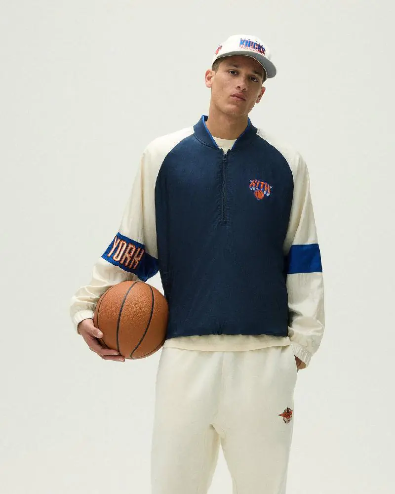 Kith for the New York Knicks Nylon Quarter Zip