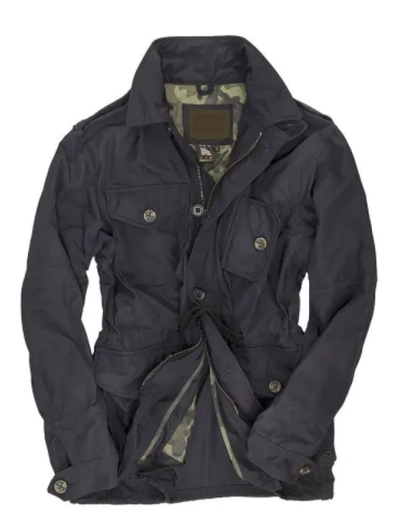 Men’s SAS Navy Field Cotton Jacket