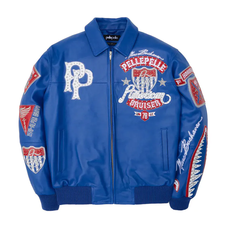 Pelle Pelle American Bruiser Plush Leather Jacket TrueClassics
