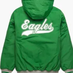 Philadelphia Eagles Green Hooded Jacket