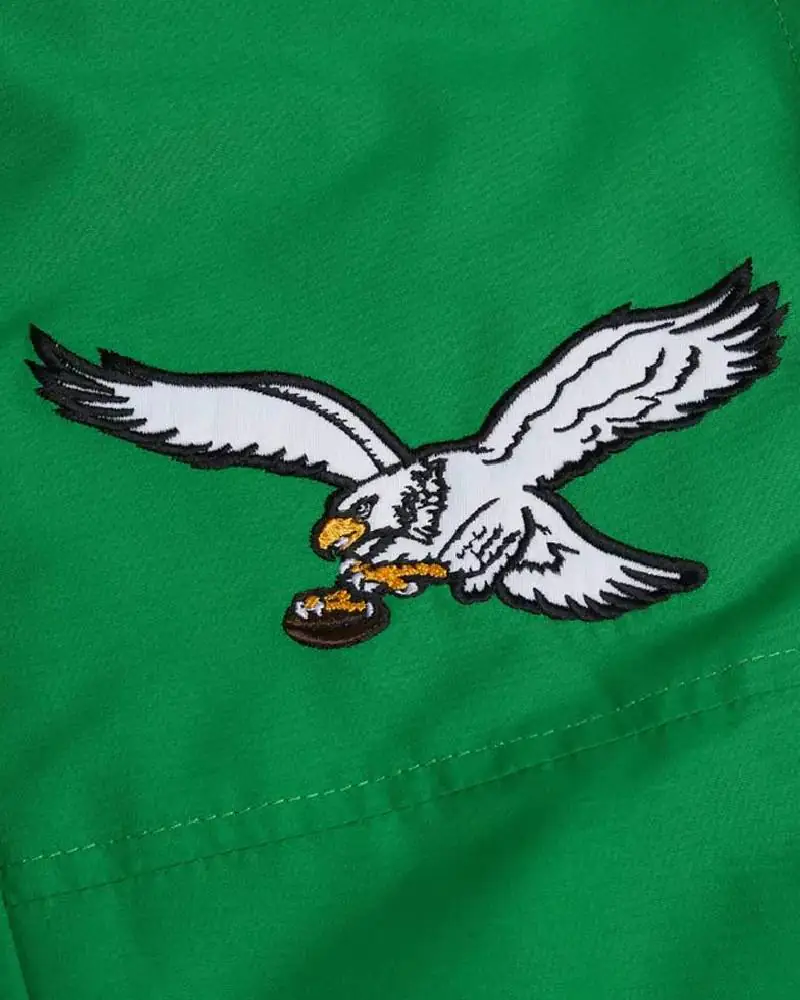 Philadelphia Eagles Green Hooded Jacket Philadelphia Eagles Green Hooded Jacket
