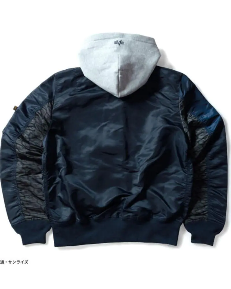 STRICT-G x ALPHA Mobile Suit Gundam SEED FREEDOM Light MA-1 Natus Jacket STRICT-G x ALPHA Mobile Suit Gundam SEED FREEDOM Light MA-1 Natus Jacket