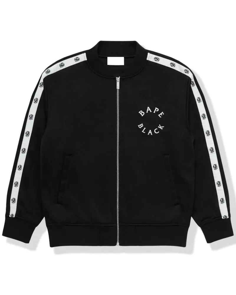 Bape Black Track Jacket