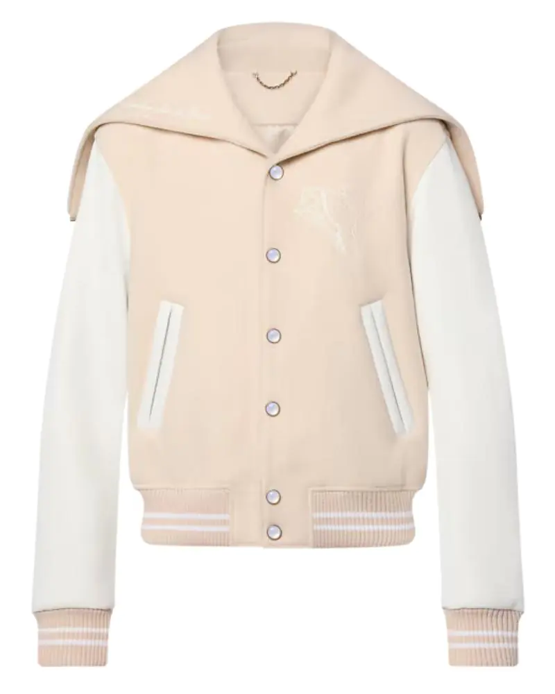 Calfskin Sailor Varsity Jacket