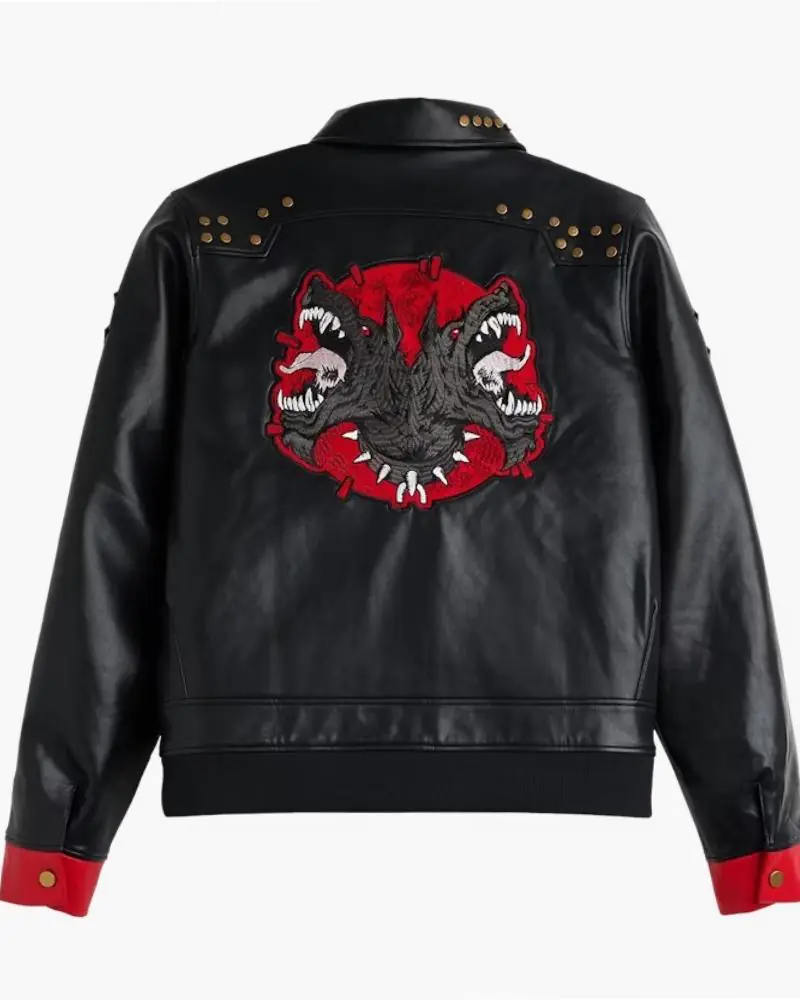 Arcane Season 2 VI Black Leather Jacket Arcane Season 2 VI Black Leather Jacket