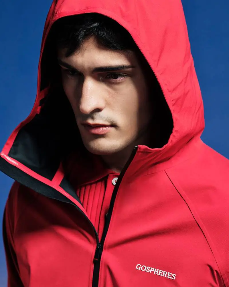 Gospheres M Double Layer Signature Jacket Red