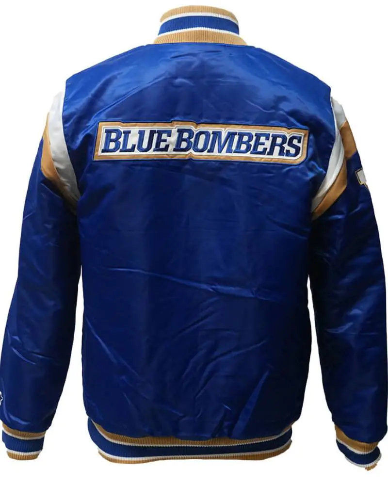 Winnipeg Blue Bombers Shut Out Satin Jacket