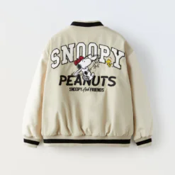 Snoopy Peanuts Bomber Jacket