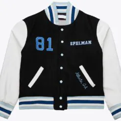 Spelman College Jaguars Homecoming Black Varsity Jacket