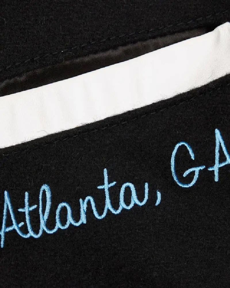 Spelman College Jaguars Homecoming Black Varsity Jacket Spelman College Jaguars Homecoming Black Varsity Jacket