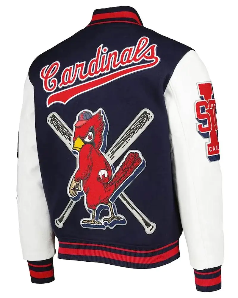 St. Louis Cardinals Old English Wool Varsity Jacket St. Louis Cardinals Old English Wool Varsity Jacket