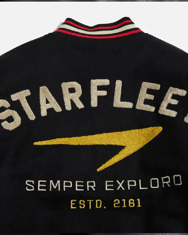 Starfleet Varsity Black Jacket