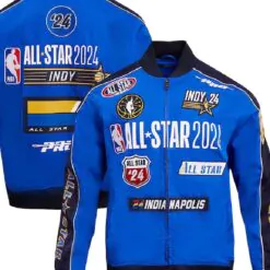 Unisex Pro Standard Navy 2024 NBA All-Star Game Varsity Jacket