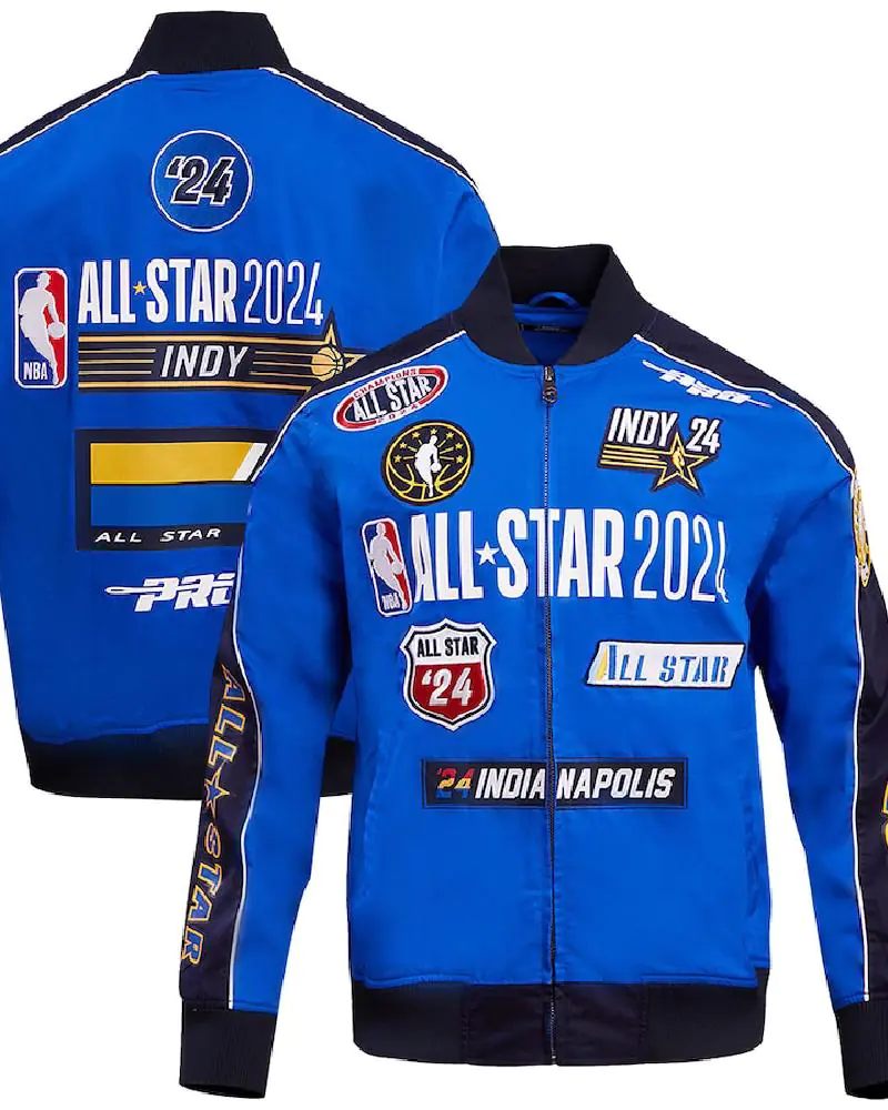 Unisex Pro Standard Navy 2024 NBA All-Star Game Varsity Jacket