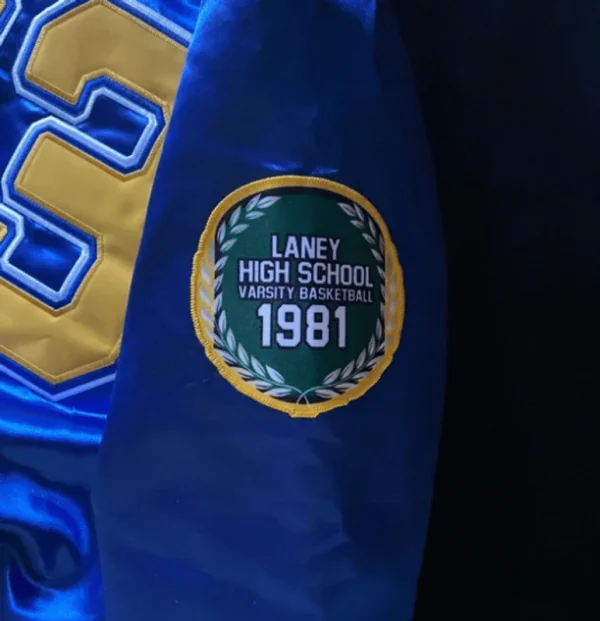 Michael Jordan Laney High School Satin Varsity Jacket