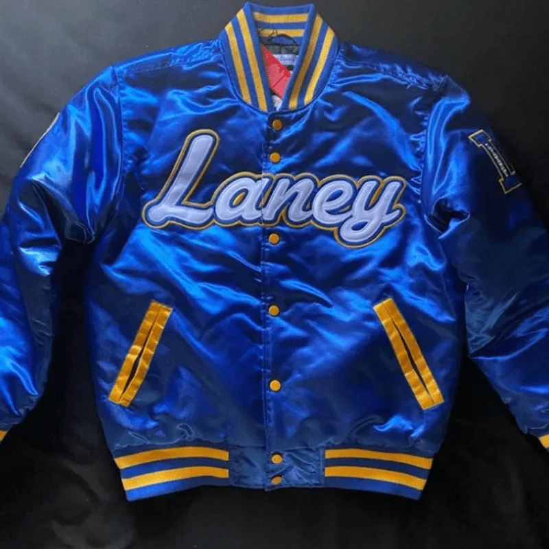 Michael Jordan Laney High School Satin Varsity Jacket