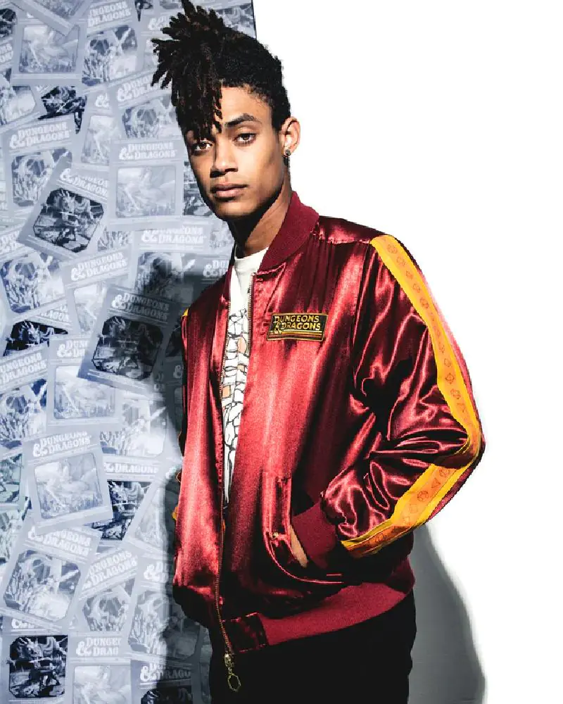 Retro Red Dragon Bomber Jacket