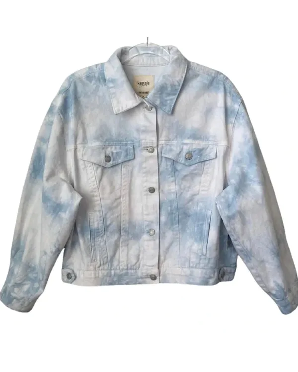 Denise Richards And Her Wild Things S01 Tie Dye Denim Jacket