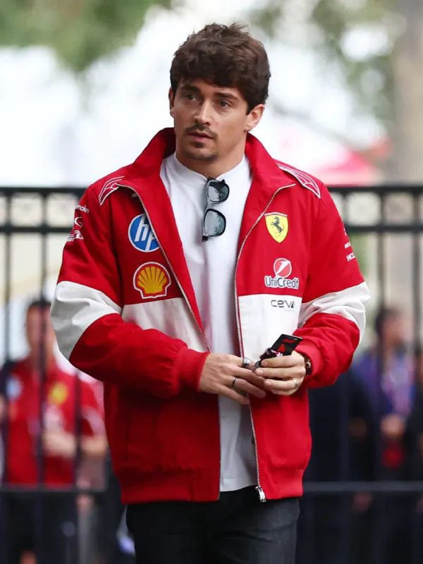 F1 Grand Prix Of Australia Charles Leclerc Red Jacket