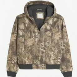 Hollister Camo Hooded Jacket
