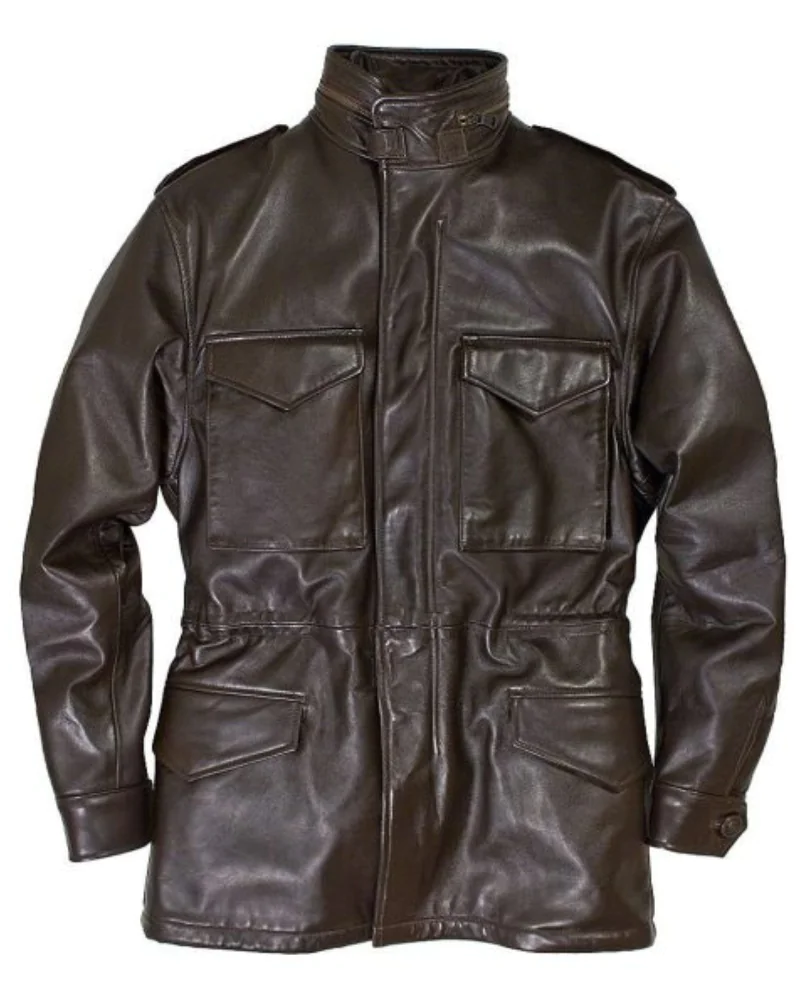 Leather M-65 Field Jacket