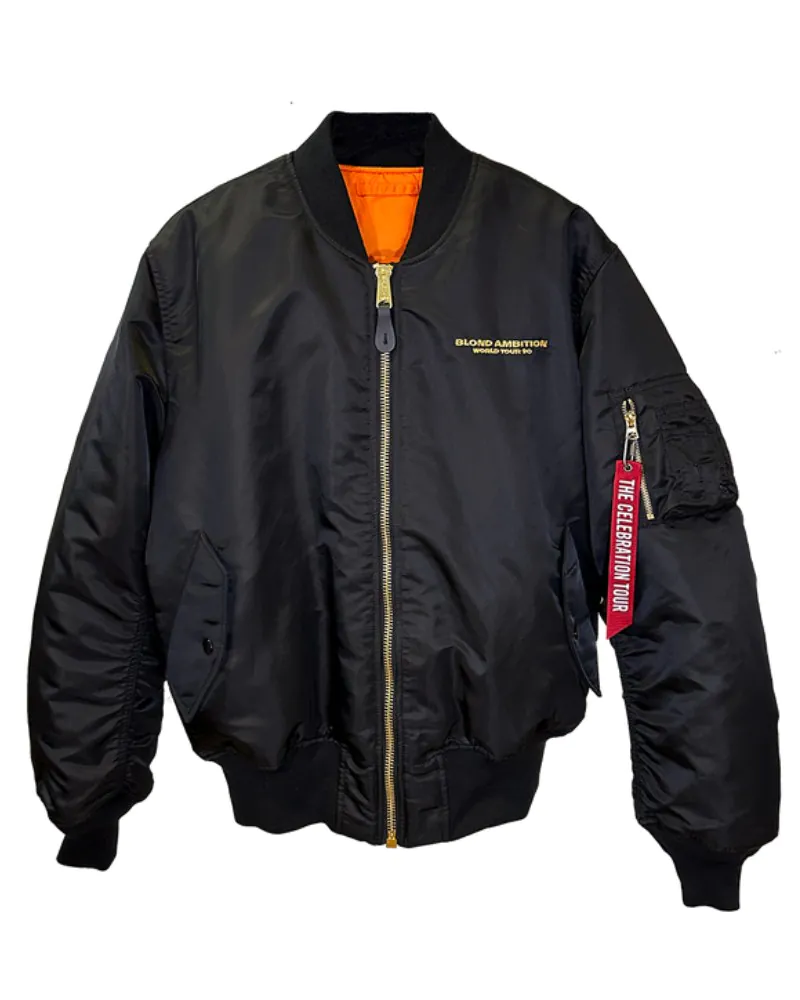 Madonna Blond Ambition Tour Bomber Jacket