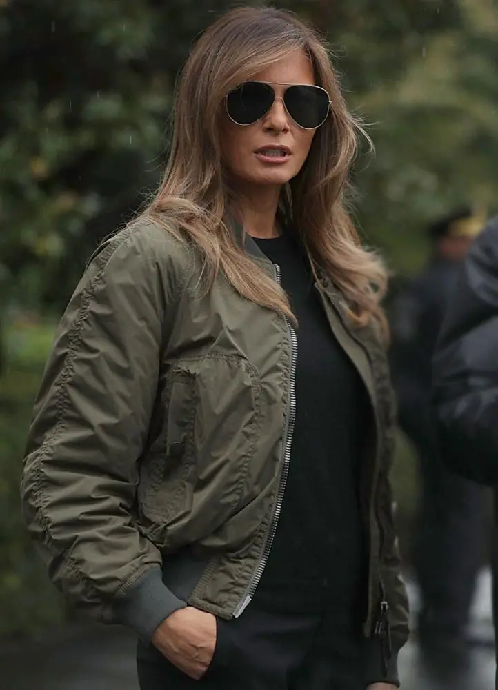 Melania Trump Bomber Jackets Melania Trump Bomber Jackets