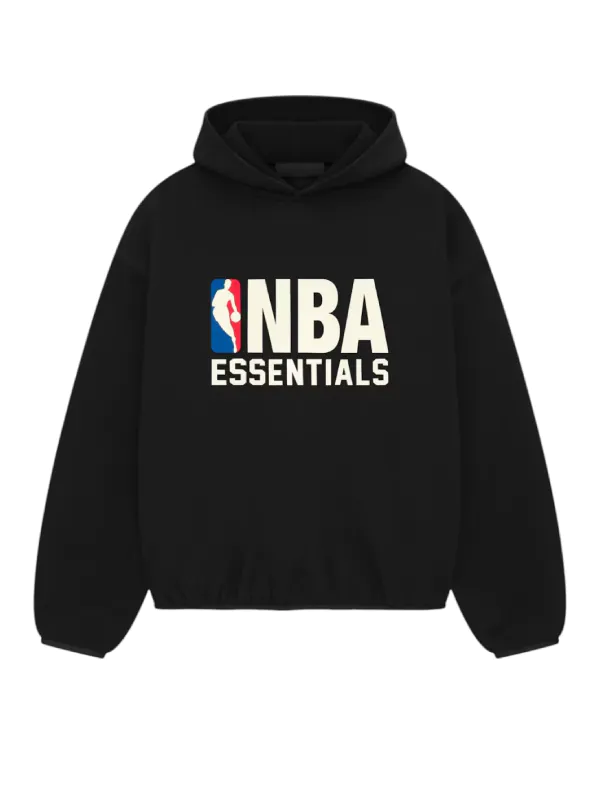 NBA Fear of God Essentials Black Hoodie