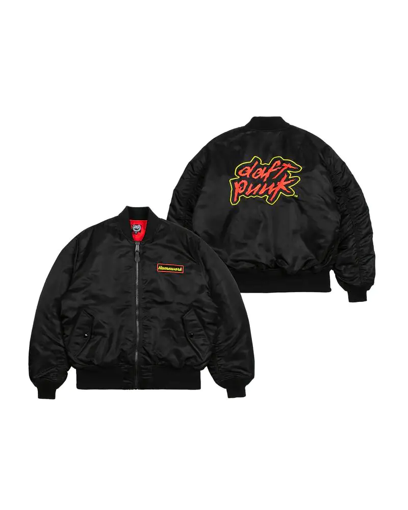 Daft Punk x Alpha Industries MA-1 Bomber Jacket