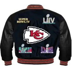 Kansas City Chiefs Super Bowl Championship 2024 Varsity jacket