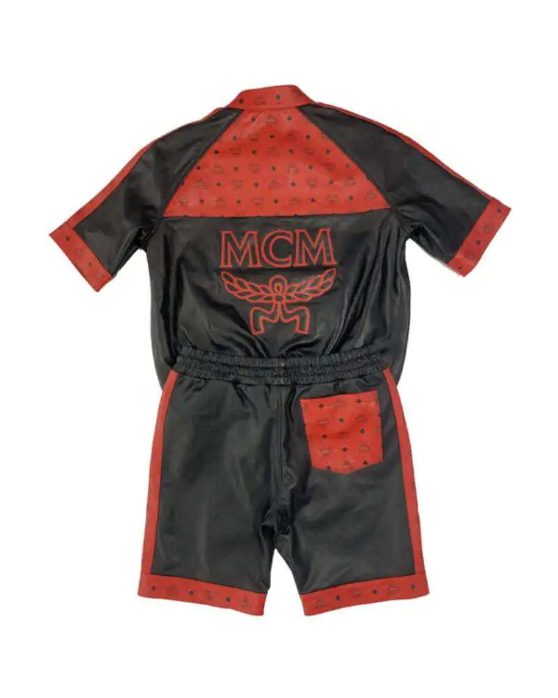 MCM Black Vintage Dapper Dan Short Suit