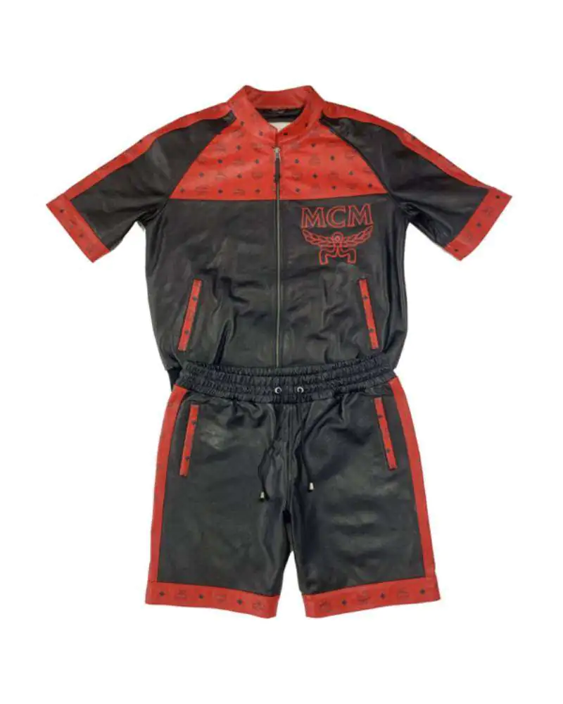 MCM Black Vintage Dapper Dan Short Suit