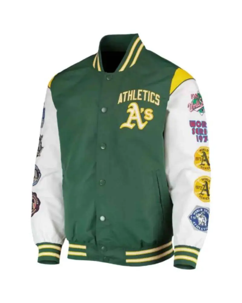 MLB Oakland Athletics 9x World series Champions Jacket